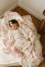 Warme Decke Minky BAMBILAND  - M - 80 x 100 cm – Bild 3