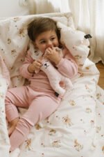 Sensorik Nuscheli Hase Minky BAMBILAND – Bild 2