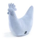 Oma Dana's Henne Kissen Velvet POWDER BLUE Hauptbild