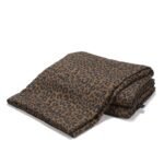 Bettdecke Bambus LEOPARD CHOCO - XL - 140 x 200 cm Hauptbild