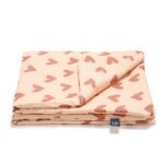 Bettdecke Baumwolle HEARTBEAT PINK - M - 80 x 100 cm Hauptbild