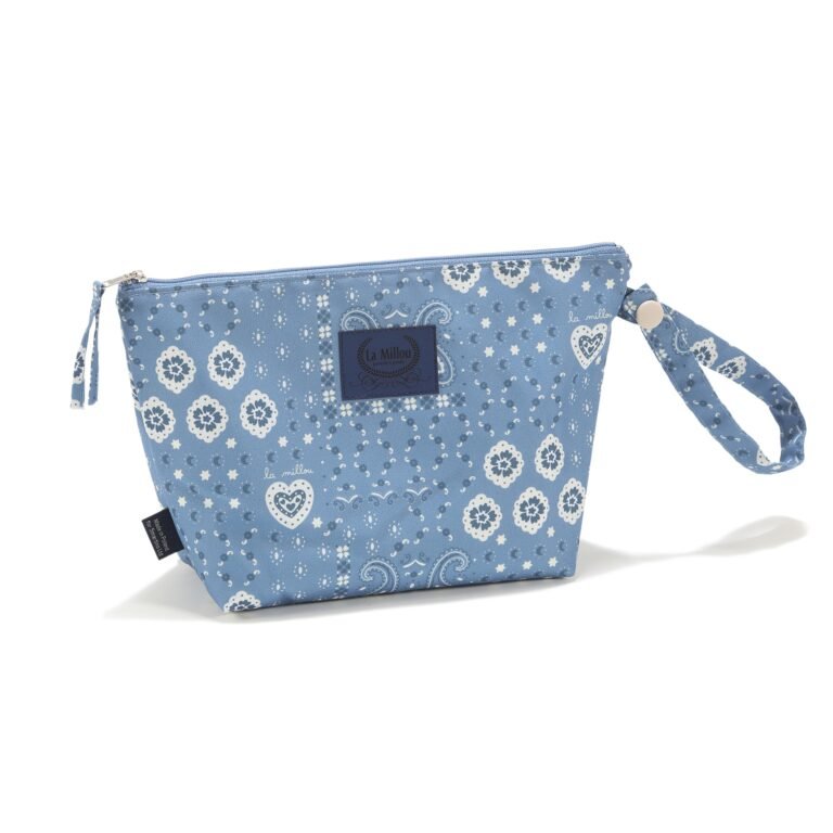 Wasserdichter Kulturbeutel BANDANA DENIM - M Hauptbild