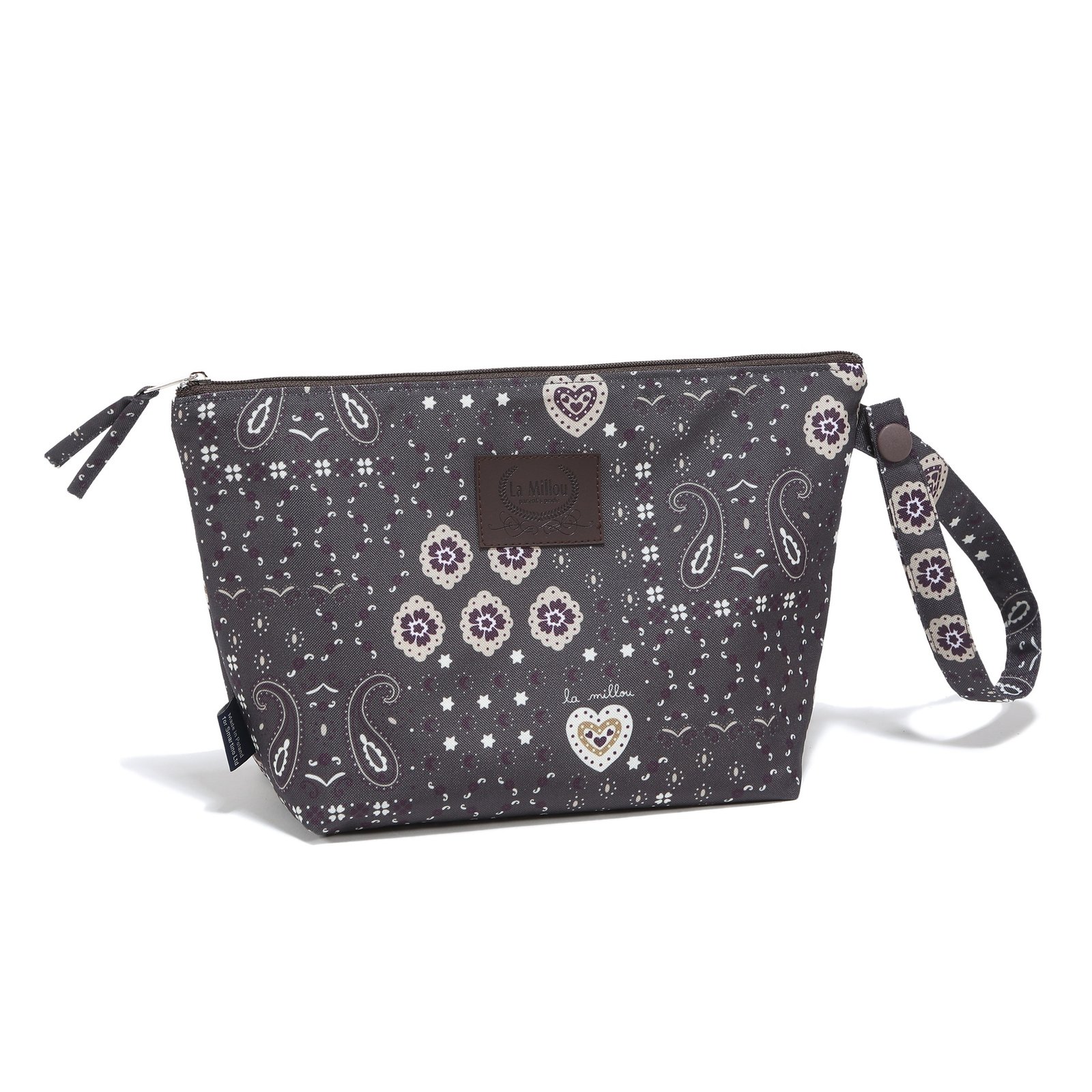 30182_1 Wasserdichter Kulturbeutel BANDANA CHOCO - M Hauptbild