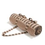 Picknickdecke STRIPES BROWN - XXL - 180 x 190 cm Hauptbild