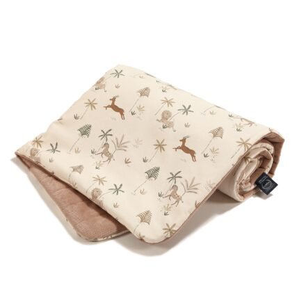 Warme Decke Velvet LITTLE SAVANNAH - M - 80 x 100 cm Hauptbild