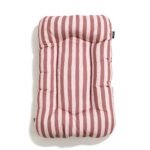 Babynest Baumwolle Velvet STRIPES PINK - M - 50 x 86 cm Hauptbild