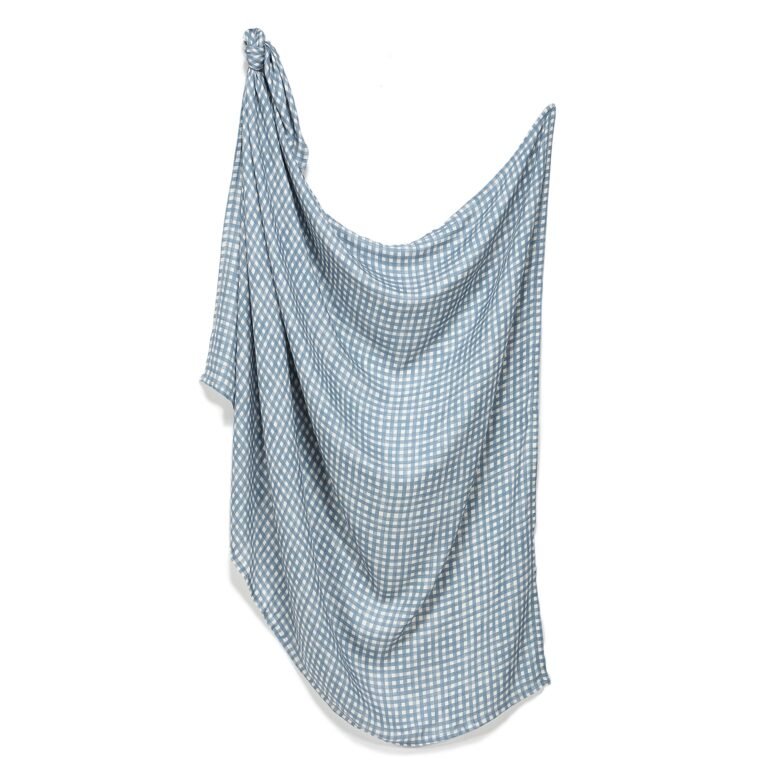 Pucktuch Bambus Musselin BERRY VICHY - 115 x 140 cm Hauptbild