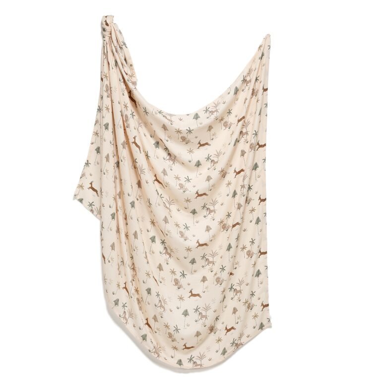 Pucktuch Bambus Musselin LITTLE SAVANNAH - 115 x 140 cm Hauptbild