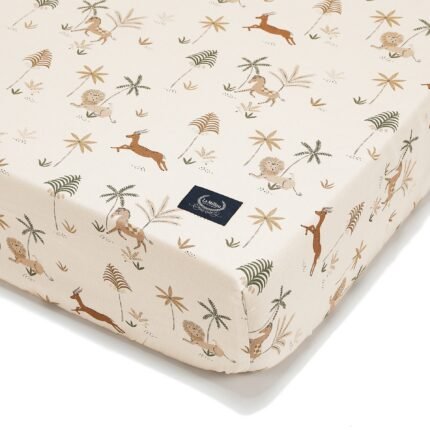 Fixleintuch Baumwolle LITTLE SAVANNAH - S - 60 x 120 cm Hauptbild