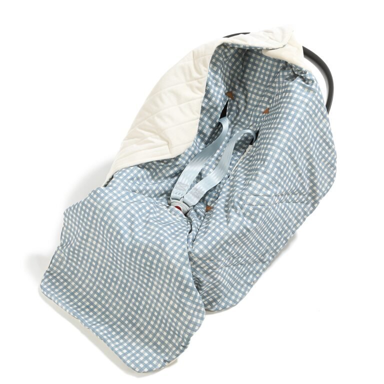 Einschlagdecke Babyschale multi BERRY VICHY Hauptbild