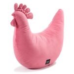 Oma Dana's Henne Kissen Velvet FLORIDA PINK Hauptbild