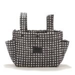Kinderwagen-Organizer Nylon BLACK VICHY Hauptbild