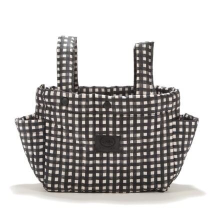 Kinderwagen-Organizer Nylon BLACK VICHY Hauptbild