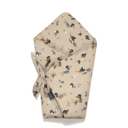 Einschlagdecke PIERRE THE DOG - S - 75 x 75 cm Hauptbild