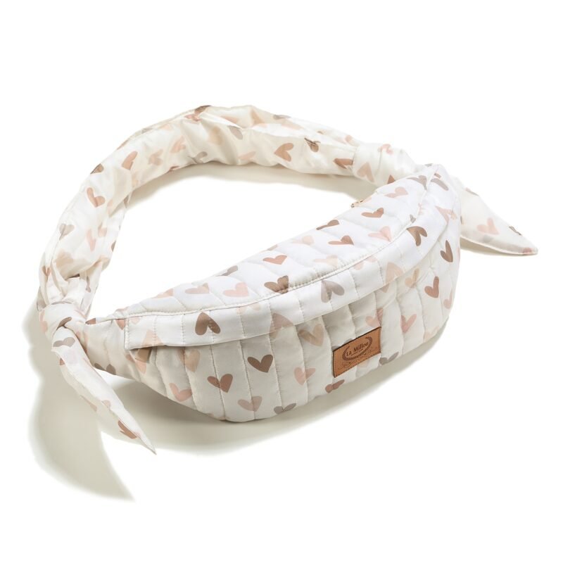 Bauchtasche aus Nylon HEARTBEAT BEIGE Hauptbild