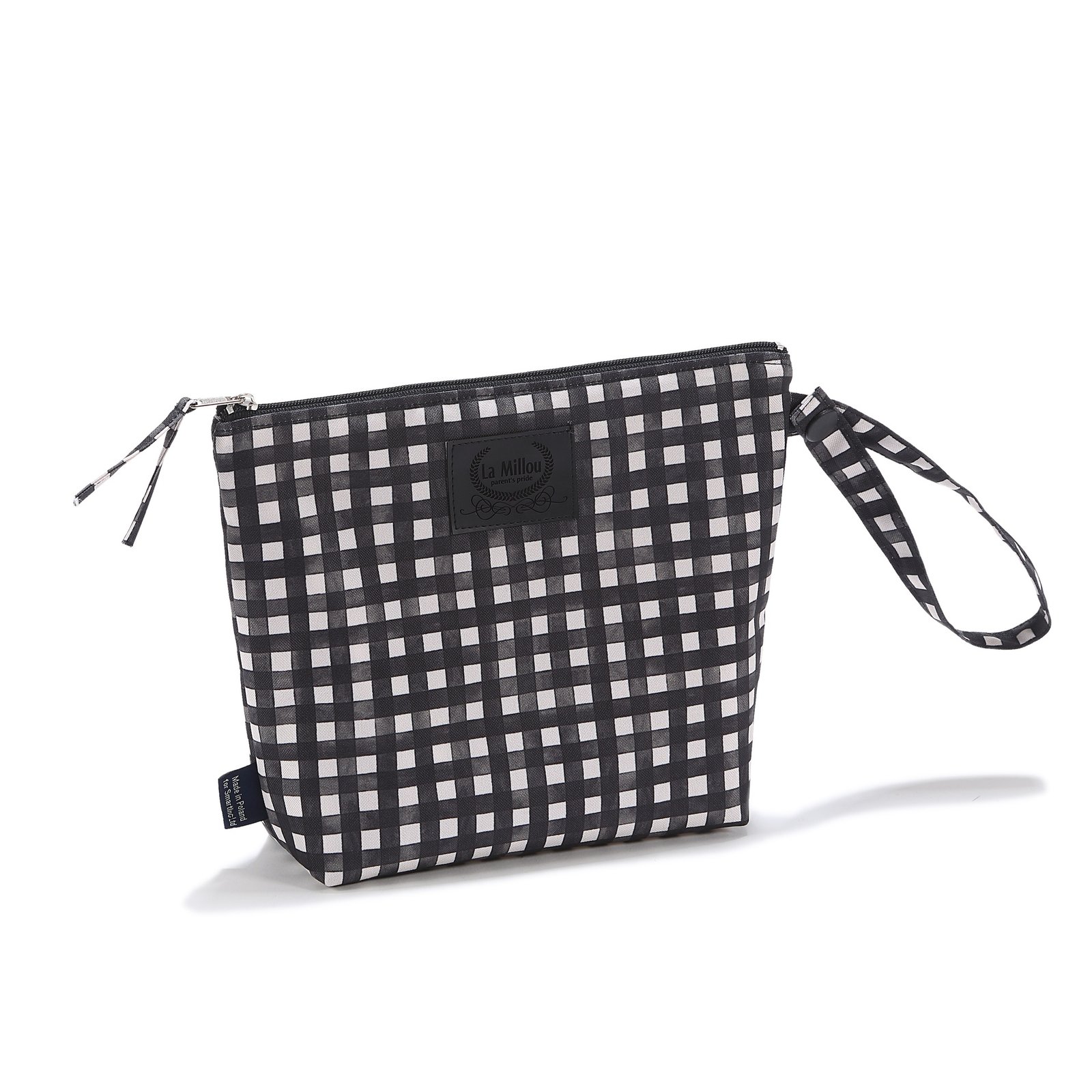 30197_1 Wasserdichter Kulturbeutel BLACK VICHY - M Hauptbild