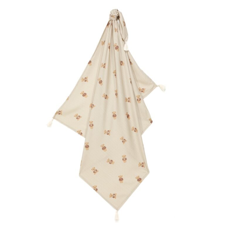 Pucktuch Bambus BABY BEAR - M - 100 x 120 cm Hauptbild