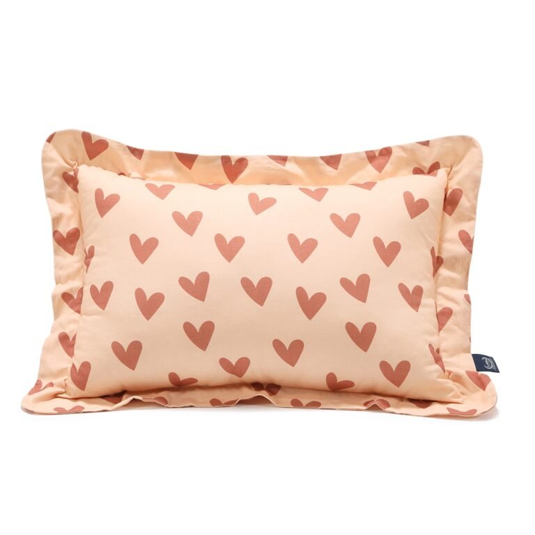 Kopfkissen Bambus HEARTBEAT PINK - XL - 50 x 70 cm Hauptbild