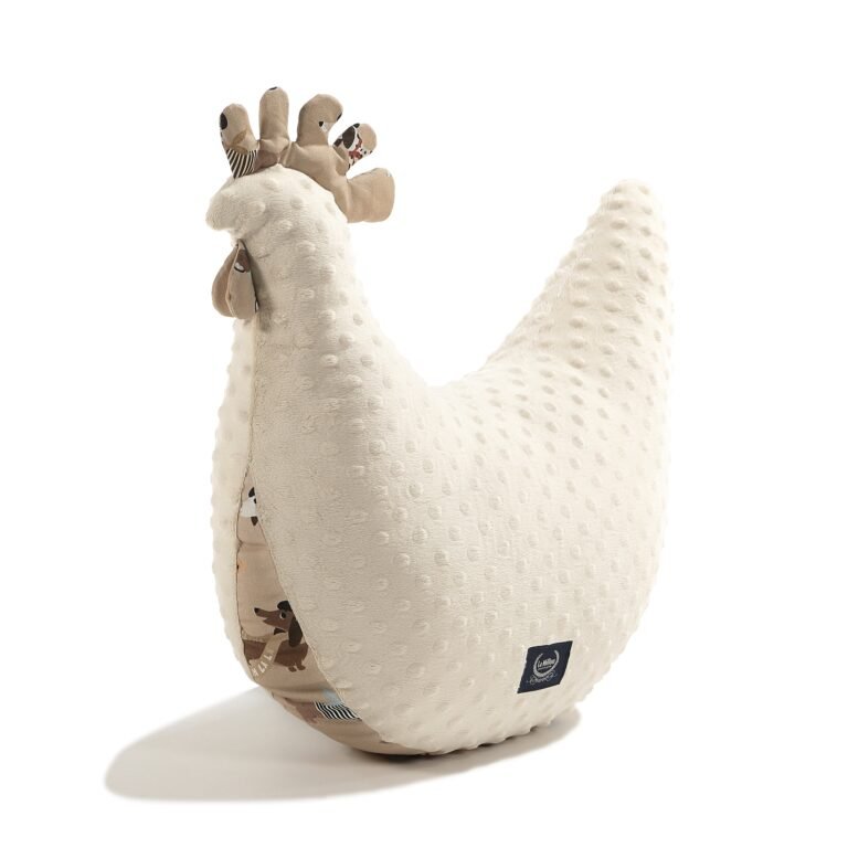 Oma Dana's Henne Kissen Minky PIERRE THE DOG Hauptbild