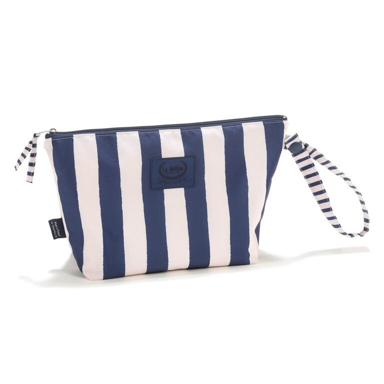 Wasserdichter Kulturbeutel STRIPES NAVY - M Hauptbild