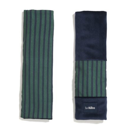 Gurtschoner Baumwolle Velvet STRIPES GREEN Hauptbild