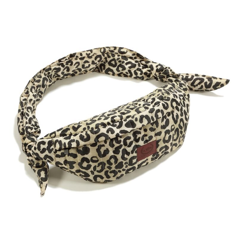 Bauchtasche aus Nylon LEOPARD CREAM Hauptbild