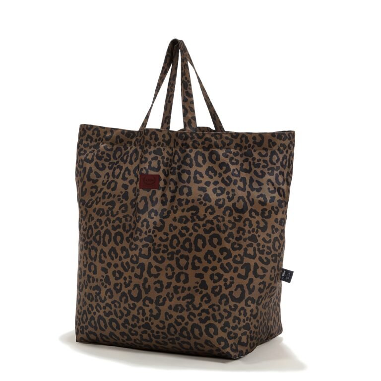 Shopper Tasche LEOPARD CHOCO - XL Hauptbild