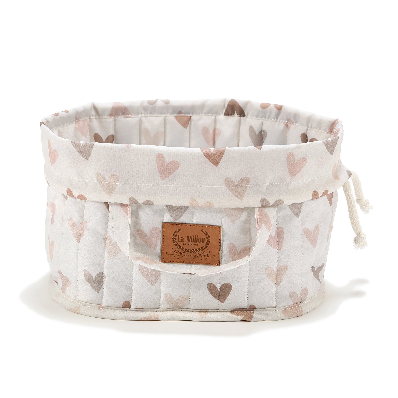 29852_1 Windel-Organizer Nylon HEARTBEAT BEIGE Hauptbild