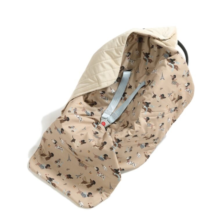 Einschlagdecke Babyschale Multi PIERRE THE DOG Hauptbild