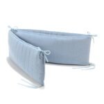 Bettumrandung Velvet WIND BLUE - L - 70 x 140 cm Hauptbild