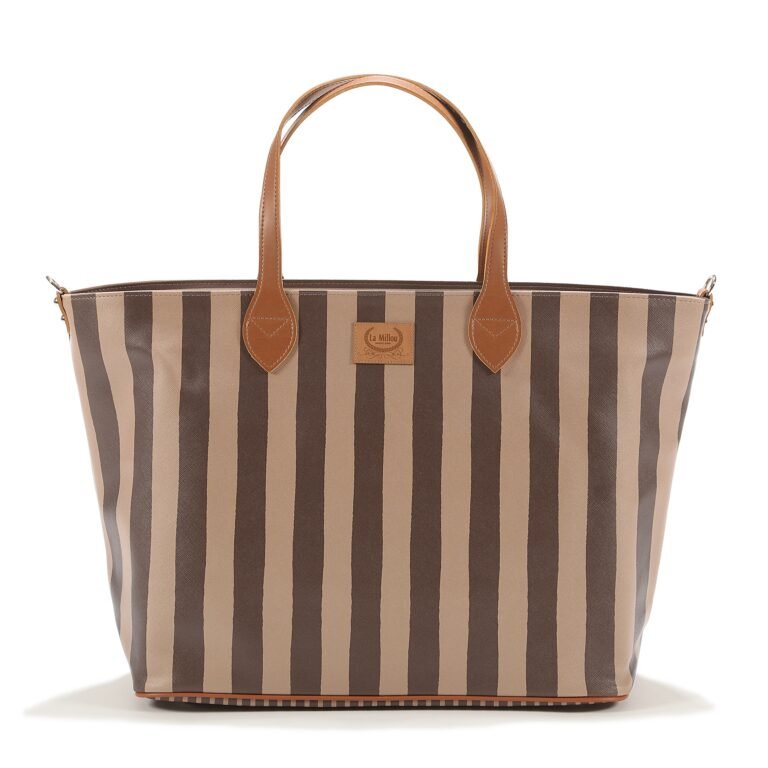 Tasche Feeria STRIPES BROWN - L Hauptbild