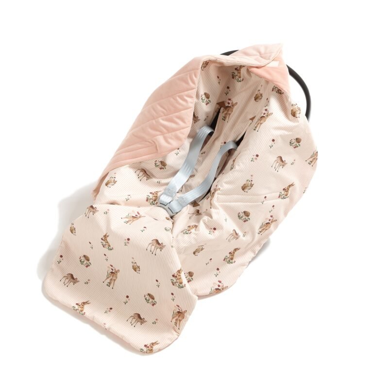 Einschlagdecke Babyschale Baumwolle Velvet Multi BAMBILAND Hauptbild