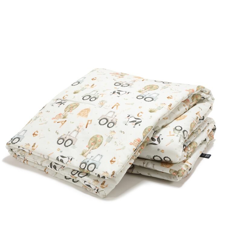 Bettdecke Baumwolle ABC FARM - XL - 150 x 200 cm Hauptbild