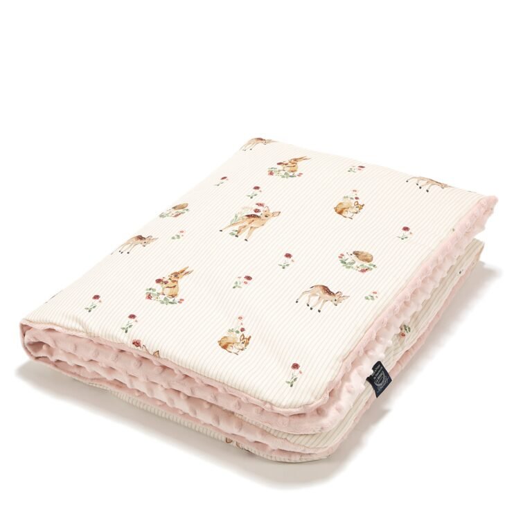 Warme Decke Minky BAMBILAND - M - 80 x 100 cm Hauptbild