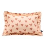 Kopfkissen Baumwolle HEARTBEAT PINK - XL - 50 x 70 cm Hauptbild