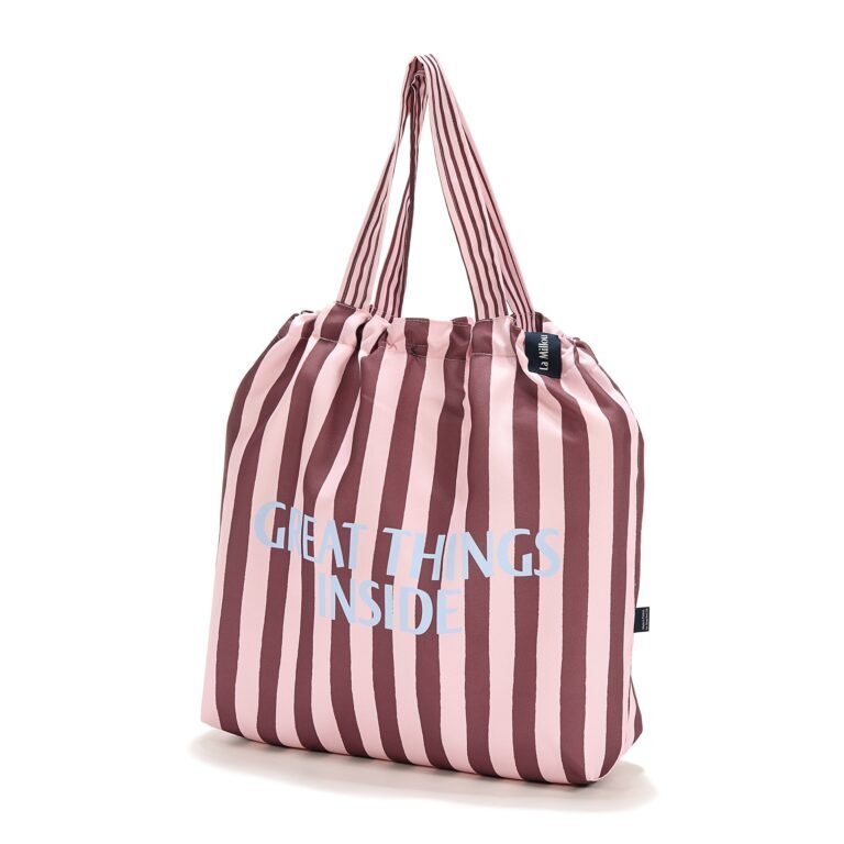 Shopper Tasche STRIPES PINK - L Hauptbild