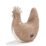 Oma Dana's Henne Kissen Bambus BANDANA MOCCA Hauptbild