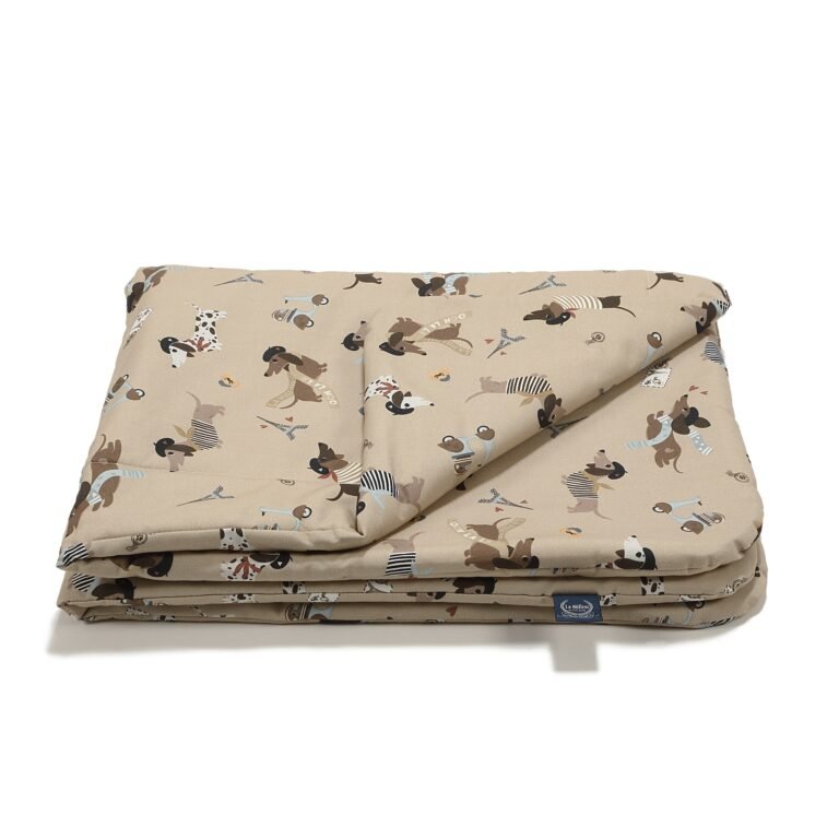 Bettdecke Baumwolle PIERRE THE DOG - M - 80 x 100 cm Hauptbild
