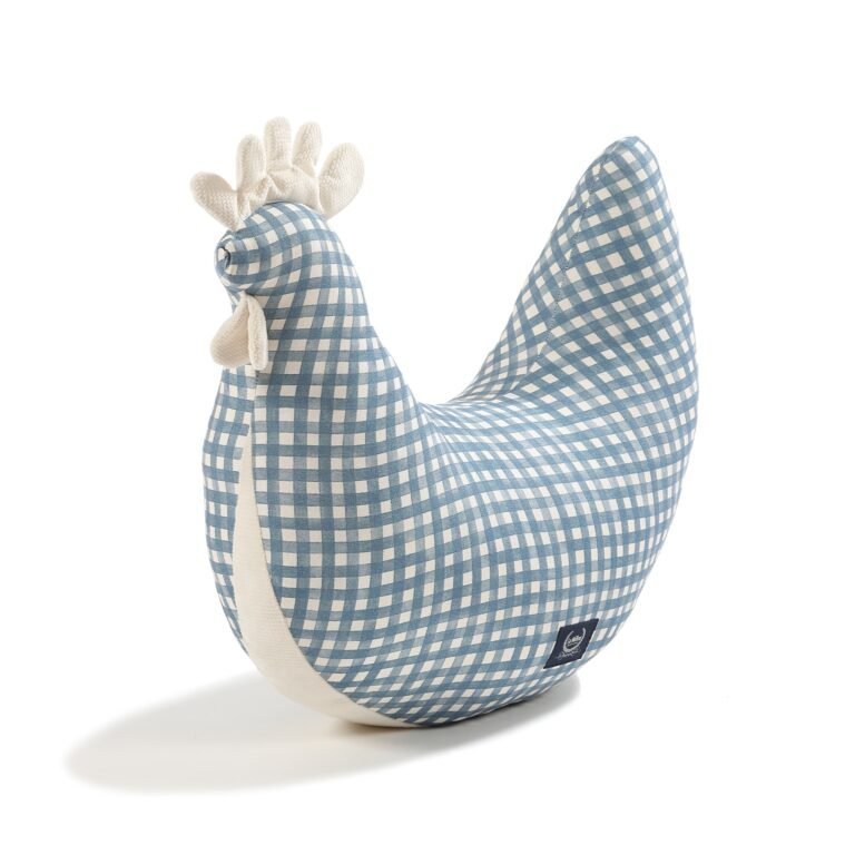 Oma Dana's Henne Kissen Bambus BERRY VICHY Hauptbild