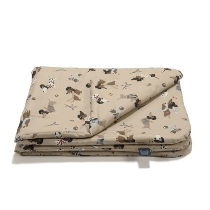 Bettdecke Baumwolle PIERRE THE DOG - L - 110 x 140 cm Hauptbild