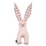 Sensorik Nuscheli Hase Minky PRINCESS CHESSBOARD Hauptbild