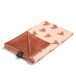 Leichte Decke Velvet HEARTBEAT PINK - L - 110 x 140 cm Hauptbild