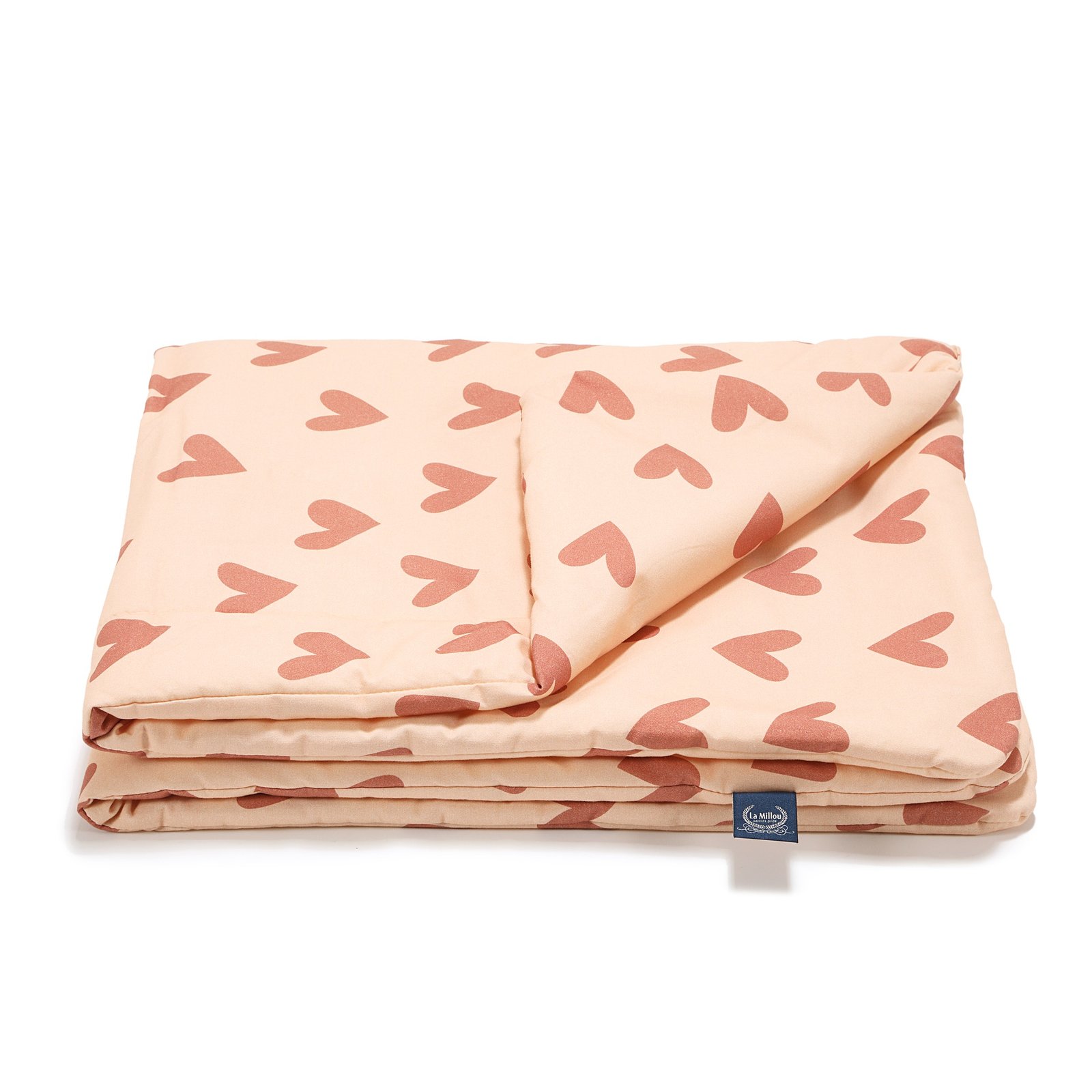 29340_1 Bettdecke Baumwolle HEARTBEAT PINK - L - 110 x 140 cm Hauptbild