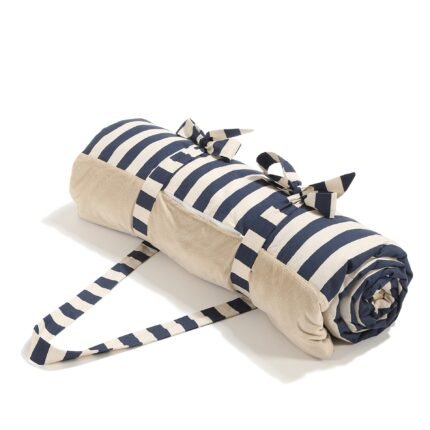 Picknickdecke STRIPES NAVY - XL - 145 x 170 cm Hauptbild
