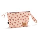 Wasserdichter Kulturbeutel HEARTBEAT PINK - M Hauptbild