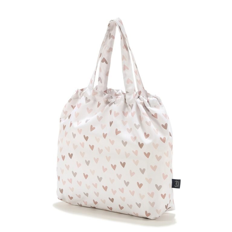 Shopper Tasche HEARTBEAT BEIGE - L Hauptbild