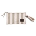Nylon-Täschchen STRIPES BEIGE Hauptbild