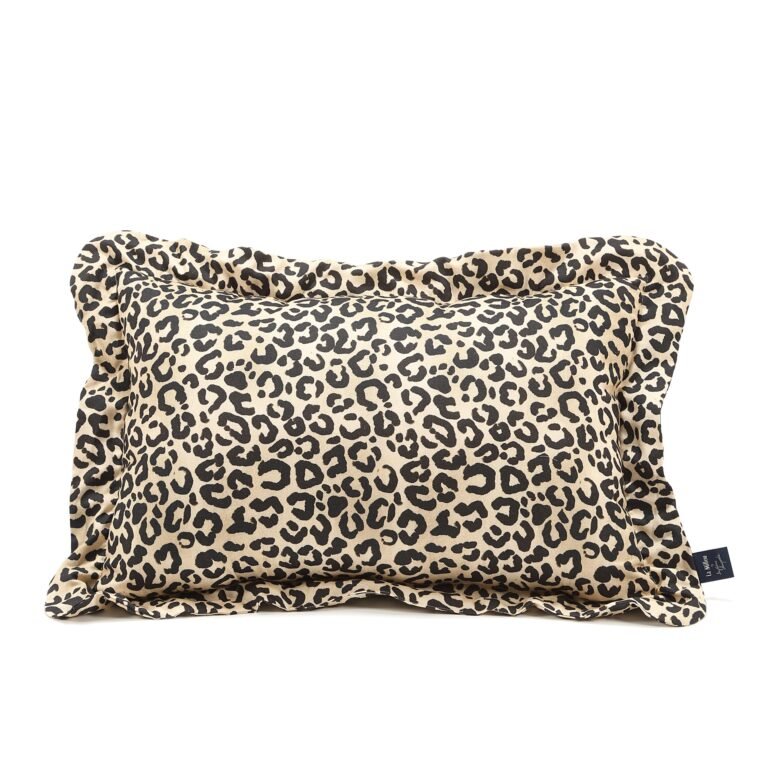 Kopfkissen Bambus LEOPARD CREAM - XL - 50 x 70 cm Hauptbild