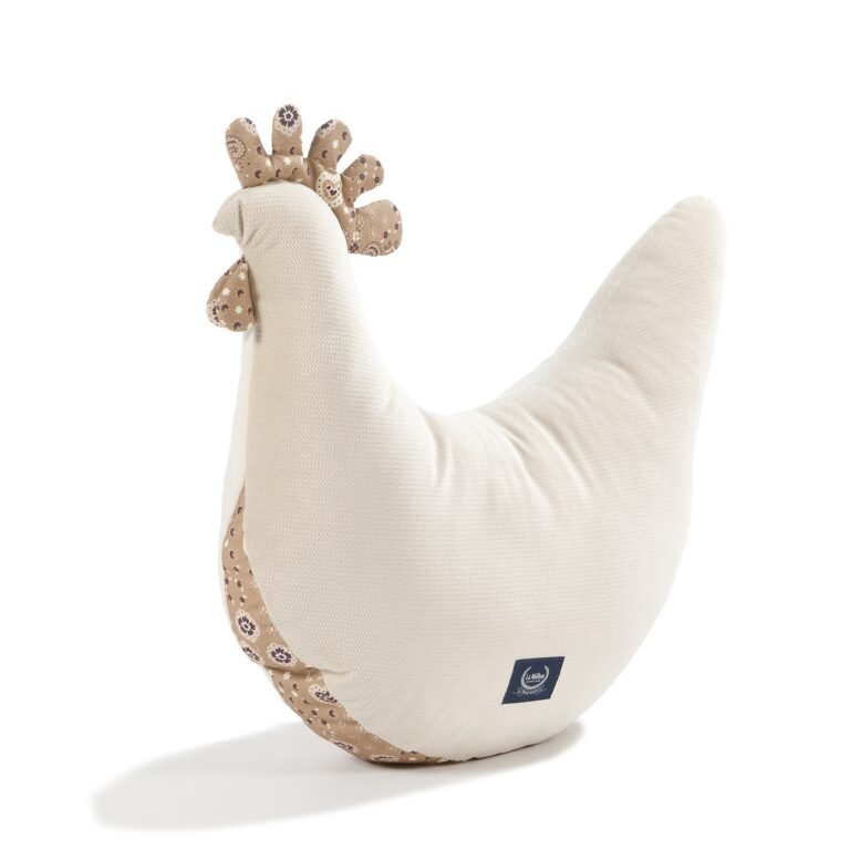 Oma Dana's Henne Kissen Velvet Baumwolle BANDANA MOCCA Hauptbild