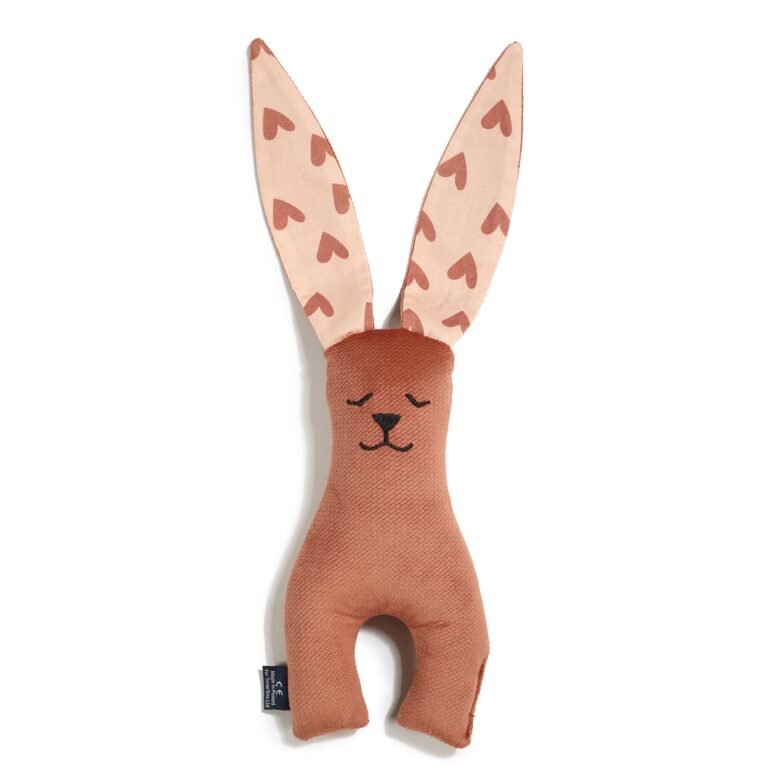 Sensorik Nuscheli Hase Velvet HEARTBEAT PINK Hauptbild